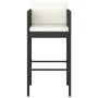5-piece garden bar set and black synthetic rattan cushions by vidaXL, Garden sets - Ref: Foro24-3094775, Price: 394,01 €, Dis...