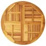 Solid acacia wood round table top Ø80x2.2 cm by , Table tops - Ref: Foro24-4004250, Price: 86,73 €, Discount: %