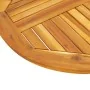 Solid acacia wood round table top Ø80x2.2 cm by , Table tops - Ref: Foro24-4004250, Price: 86,73 €, Discount: %