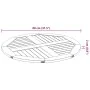 Solid acacia wood round table top Ø80x2.2 cm by , Table tops - Ref: Foro24-4004250, Price: 86,73 €, Discount: %