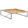 Mesa de centro madera de mango rugosa 140x140x40 cm de vidaXL, Mesas de centro - Ref: Foro24-321579, Precio: 318,34 €, Descue...