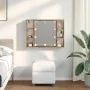Mueble espejo y LED madera ingeniería roble artisan 76x15x55cm de , Armarios y almacenamiento - Ref: Foro24-857002, Precio: 6...