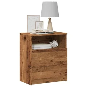 Mesitas de noche 2 uds madera ingeniería envejecida 50x32x60 cm de , Mesitas de noche - Ref: Foro24-856565, Precio: 97,26 €, ...