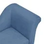 Sofá para perros con almohada azul felpa 83x44x44 cm de , Camas para perros - Ref: Foro24-171104, Precio: 132,28 €, Descuento: %