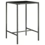 Set muebles de bar jardín 5 pzas y cojines ratán sintético gris de vidaXL, Conjuntos de jardín - Ref: Foro24-3094791, Precio:...