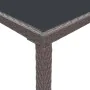 Set de bar de jardín 7 pzas con cojines ratán sintético marrón de vidaXL, Conjuntos de jardín - Ref: Foro24-3094795, Precio: ...