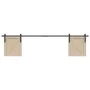 Schiebeschranktür Bausatz Kohlenstoffstahl 213 cm von , DIY-Zubehör - Ref: Foro24-4009669, Preis: 36,22 €, Rabatt: %