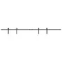 Kit de puerta corredera de armario acero carbono 213 cm de , Accesorios de bricolaje - Ref: Foro24-4009669, Precio: 36,22 €, ...