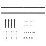 Kit de puerta corredera de armario acero carbono 213 cm de , Accesorios de bricolaje - Ref: Foro24-4009669, Precio: 36,22 €, ...