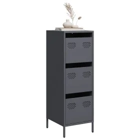 Aparador de acero gris antracita 39x35x103,5 cm by , Sideboards - Ref: Foro24-851402, Price: 84,78 €, Discount: %