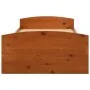 Bed frame with 2 drawers made of honey brown pine wood 90x200 cm by vidaXL, Beds and slatted bases - Ref: Foro24-322156, Pric...