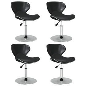 Sillas de comedor 4 unidades cuero sintético negro von , Essstühle - Ref: Foro24-3088576, Preis: 200,19 €, Rabatt: %