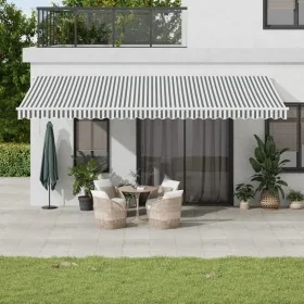 Toldo retráctil automático luces LED antracita blanco 600x300cm von , Markisen - Ref: Foro24-3215791, Preis: 783,09 €, Rabatt: %
