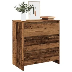 Aparador de madera de ingeniería envejecida 70x41x75 cm by , Sideboards - Ref: Foro24-856778, Price: 97,93 €, Discount: %