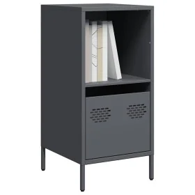 Aparador de acero laminado en frío antracita 35x39x73,5 cm by , Sideboards - Ref: Foro24-851354, Price: 57,93 €, Discount: %