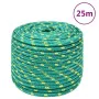 Cuerda de barco polipropileno verde 12 mm 25 m by , Ropes and metal cords - Ref: Foro24-152723, Price: 19,37 €, Discount: %