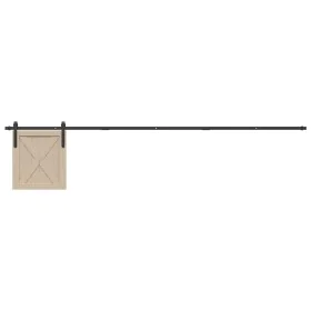 Kit de puerta corredera de armario acero carbono 244 cm von , DIY-Zubehör - Ref: Foro24-4009670, Preis: 23,05 €, Rabatt: %