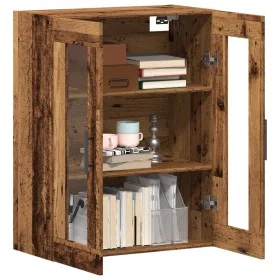 Aparador de madera de ingeniería envejecida 69,5x34x90 cm de , Aparadores - Ref: Foro24-857332, Precio: 90,65 €, Descuento: %