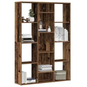 Divisor de espacios/estantería aglomerado madera vieja de , Divisores de ambientes - Ref: Foro24-855842, Precio: 89,32 €, Des...