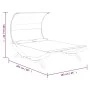 Tumbona con dosel madera curvada gris antracita 165x203x126 cm de vidaXL, Camas para exteriores - Ref: Foro24-313954, Precio:...
