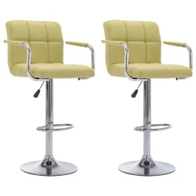 Küchenhocker 2 Einheiten grüner Stoff von , Küchenhocker - Ref: Foro24-283424, Preis: 126,90 €, Rabatt: %