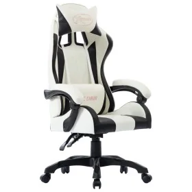 Silla gaming de cuero sintético negro de , Sillas de oficina - Ref: Foro24-287985, Precio: 157,91 €, Descuento: %