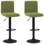 Taburetes de cocina 2 uds terciopelo verde claro de , Taburetes de cocina - Ref: Foro24-334307, Precio: 123,59 €, Descuento: %