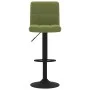 Taburetes de cocina 2 uds terciopelo verde claro de , Taburetes de cocina - Ref: Foro24-334307, Precio: 123,59 €, Descuento: %