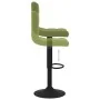 Taburetes de cocina 2 uds terciopelo verde claro de , Taburetes de cocina - Ref: Foro24-334307, Precio: 123,59 €, Descuento: %