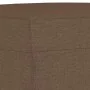 Sofá de 3 plazas con taburete de tela marrón 180 cm de , Sofás - Ref: Foro24-3201154, Precio: 326,97 €, Descuento: %