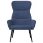 Relax armchair with blue fabric footrest by , Armchairs - Ref: Foro24-3097433, Price: 119,02 €, Discount: %