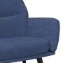 Relax armchair with blue fabric footrest by , Armchairs - Ref: Foro24-3097433, Price: 119,02 €, Discount: %