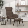 Sillón de relax con reposapiés tela gris taupé de , Sillones - Ref: Foro24-3097438, Precio: 120,62 €, Descuento: %