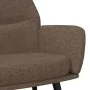 Sillón de relax con reposapiés tela gris taupé de , Sillones - Ref: Foro24-3097438, Precio: 120,62 €, Descuento: %