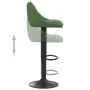 Taburete de cocina de terciopelo verde oscuro de , Taburetes de cocina - Ref: Foro24-335341, Precio: 75,43 €, Descuento: %