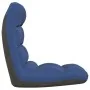 Silla de suelo plegable de tela azul de , Sillas de suelo - Ref: Foro24-336588, Precio: 73,43 €, Descuento: %