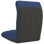 Silla de suelo plegable de tela azul de , Sillas de suelo - Ref: Foro24-336588, Precio: 73,43 €, Descuento: %