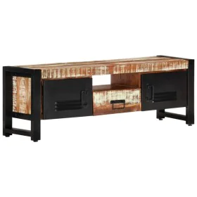 Solid recycled wood TV furniture 120x30x40 cm by , TV Furniture - Ref: Foro24-338223, Price: 160,39 €, Discount: %