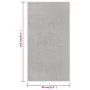 Alfombra de pelo corto gris claro 80x150 cm de , Alfombras - Ref: Foro24-340321, Precio: 34,51 €, Descuento: %