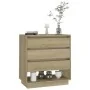 Sonoma oak plywood sideboard 70x41x75 cm by , Sideboards - Ref: Foro24-809551, Price: 70,69 €, Discount: %