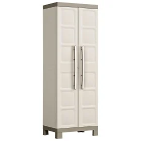 Keter Armario almacenaje multiusos Excellence beige y taupe 182 cm de , Taquillas y armarios de almacenamiento - Ref: Foro24-...