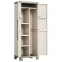 Keter Armario almacenaje multiusos Excellence beige y taupe 182 cm de , Taquillas y armarios de almacenamiento - Ref: Foro24-...