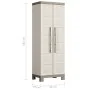 Keter Armario almacenaje multiusos Excellence beige y taupe 182 cm de , Taquillas y armarios de almacenamiento - Ref: Foro24-...