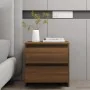 Mesita de noche madera ingeniería marrón roble 45x34,5x44,5 cm de , Mesitas de noche - Ref: Foro24-813042, Precio: 42,93 €, D...