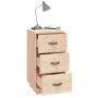Mesita de noche madera maciza de pino 40x40x75 cm de , Mesitas de noche - Ref: Foro24-818335, Precio: 75,50 €, Descuento: %