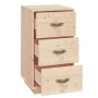 Mesita de noche madera maciza de pino 40x40x75 cm de , Mesitas de noche - Ref: Foro24-818335, Precio: 75,50 €, Descuento: %