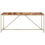 Mesa de comedor madera maciza 180x90x76 cm de , Mesas de cocina y de comedor - Ref: Foro24-286335, Precio: 206,72 €, Descuent...