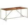 Mesa de comedor madera maciza 180x90x76 cm de , Mesas de cocina y de comedor - Ref: Foro24-286335, Precio: 206,72 €, Descuent...