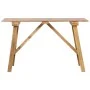 Mesa consola de madera reciclada mixta 130x40x80 cm de , Mesas auxiliares - Ref: Foro24-283916, Precio: 205,48 €, Descuento: %