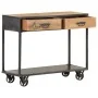 Mesa consola de madera maciza reciclada 90x35x74 cm de , Mesas auxiliares - Ref: Foro24-323516, Precio: 207,15 €, Descuento: %
